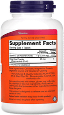 C-1000, Витамин С-1000 мг, таблетки, 100 шт. NOW Foods — фото 2