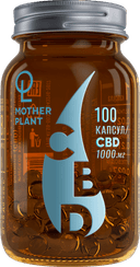 CBD капсулы с каннабидиолом 1000 мг (100 шт по 10 мг) от MotherPlant — фото 2