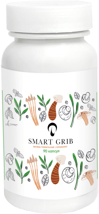 Ежовик гребенчатый + кордицепс военный, капсулы, 90 шт. INNER HEALTH