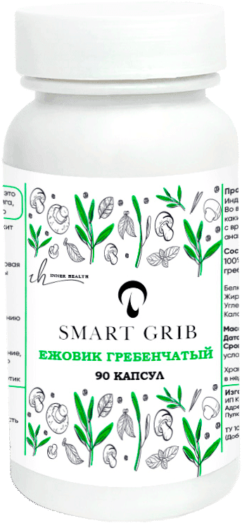 Ежовик гребенчатый, капсулы, 90 шт. INNER HEALTH