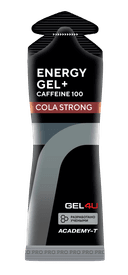 Гель энергетический углеводный с кофеином Energy Caffeine Gel КОЛА, 60мл. АКАДЕМИЯ-Т — фото 1
