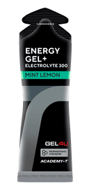 Гель энергетический углеводный с электролитами Energy Electrolyte Gel МЯТА и ЛИМОН, 60мл. АКАДЕМИЯ-Т — фото 1