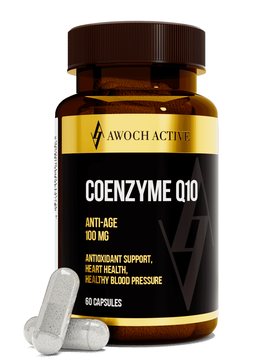 Коэнзим Q10 (Coenzyme Q10), капсулы, 60 шт. БАД ТЖК 450мг тм AWOCHACTIVE