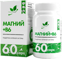 Магний + В6 / Magnesium + B6 капсулы, 60 шт. NaturalSupp — фото 1