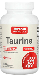 Таурин Taurine, капсулы, 100 шт. Jarrow Formulas — фото 1