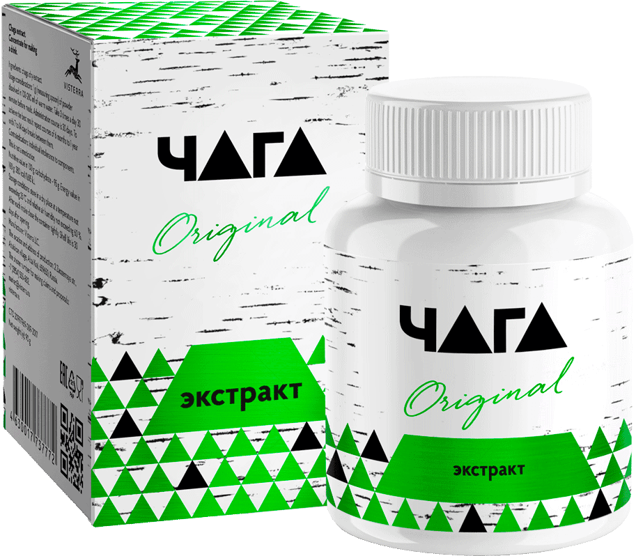 Чага Original экстракт чаги, капсулы, 60 шт. ВИСТЕРРА